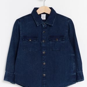 Lindex Denimpusero Sininen