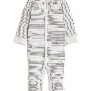 Lindex Kuvioitu Pyjama Valkoinen