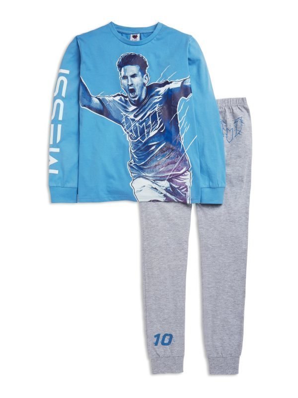 Lindex Messi Pyjama Sininen
