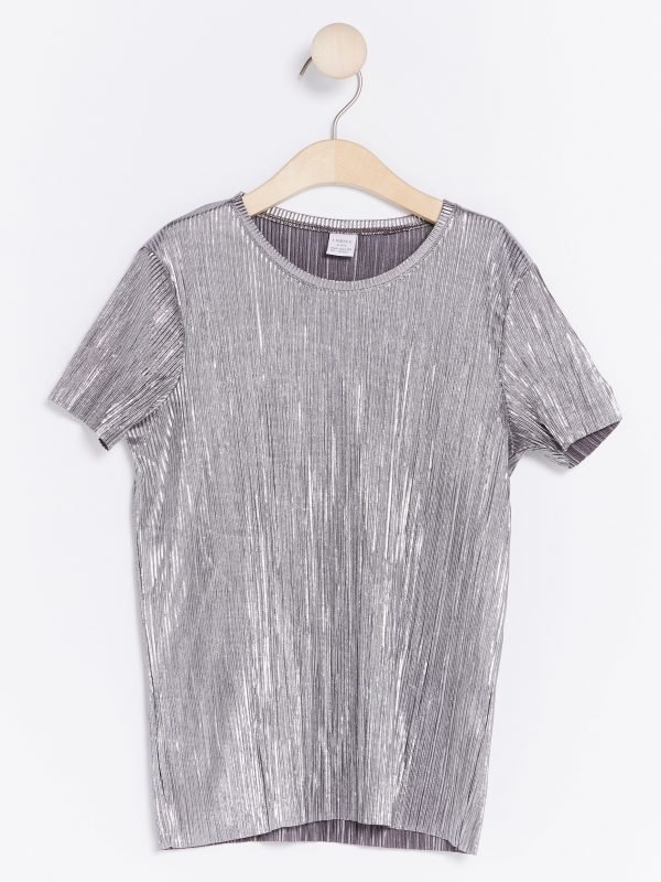 Lindex Metallinvärinen Pusero Metalli