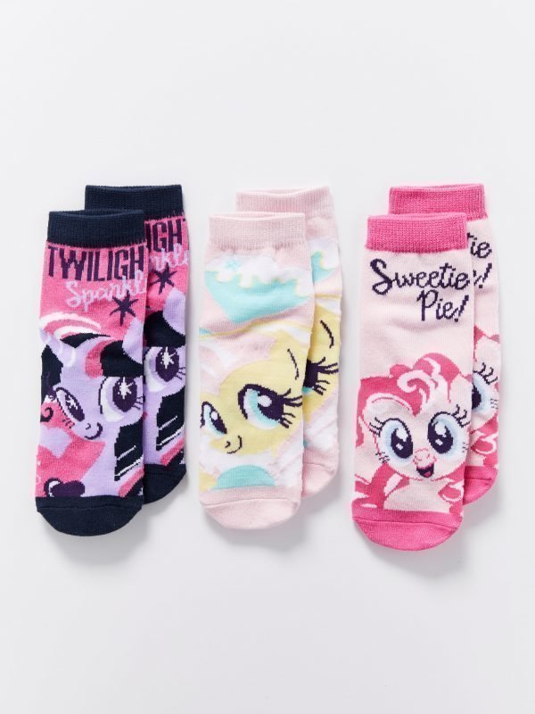 Lindex My Little Pony Sukat Vaaleanpunainen