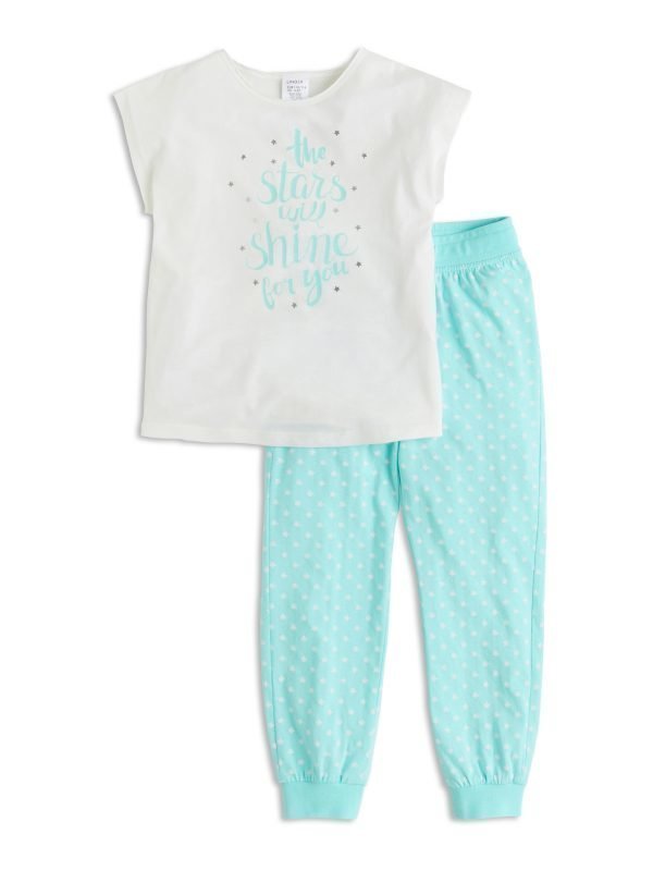 Lindex Pyjama Aqua