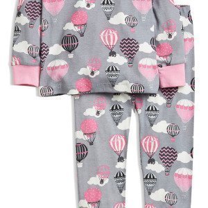 Lindex Pyjama Harmaa