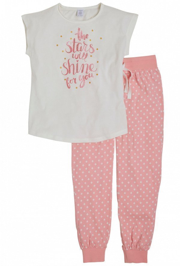 Lindex Pyjama Vaaleanpunainen