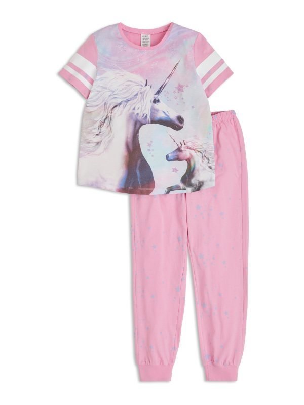 Lindex Pyjama Vaaleanpunainen