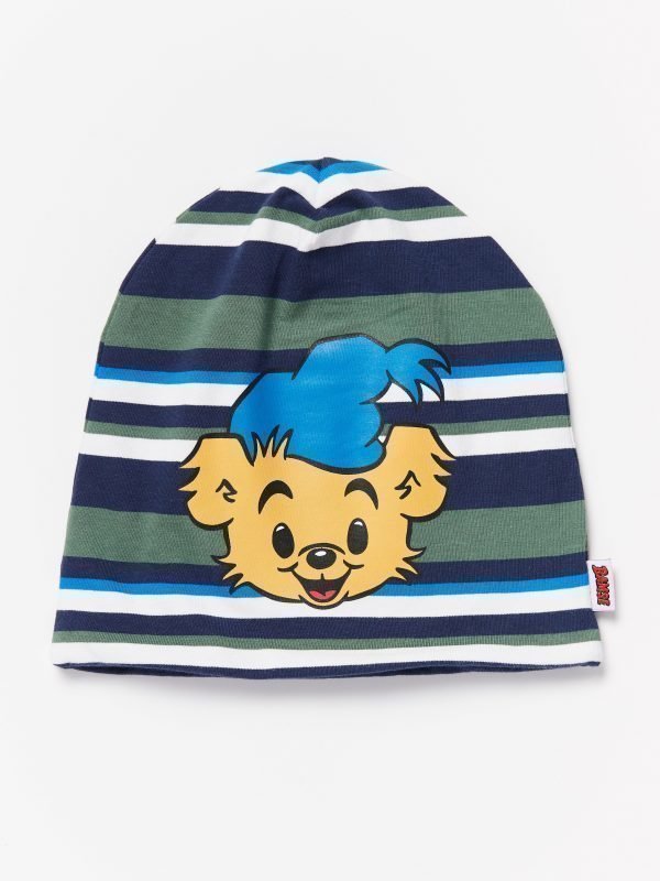 Lindex Raidallinen Bamse Pipo Vihreä