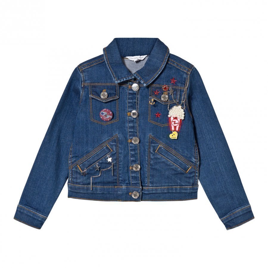 Little Marc Jacobs Blue Charm Denim Jacket Farkkutakki