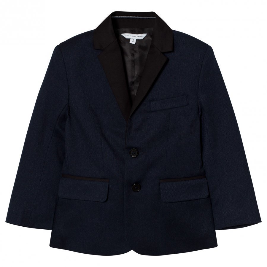 Little Marc Jacobs Navy And Black Suit Jacket Puvuntakki