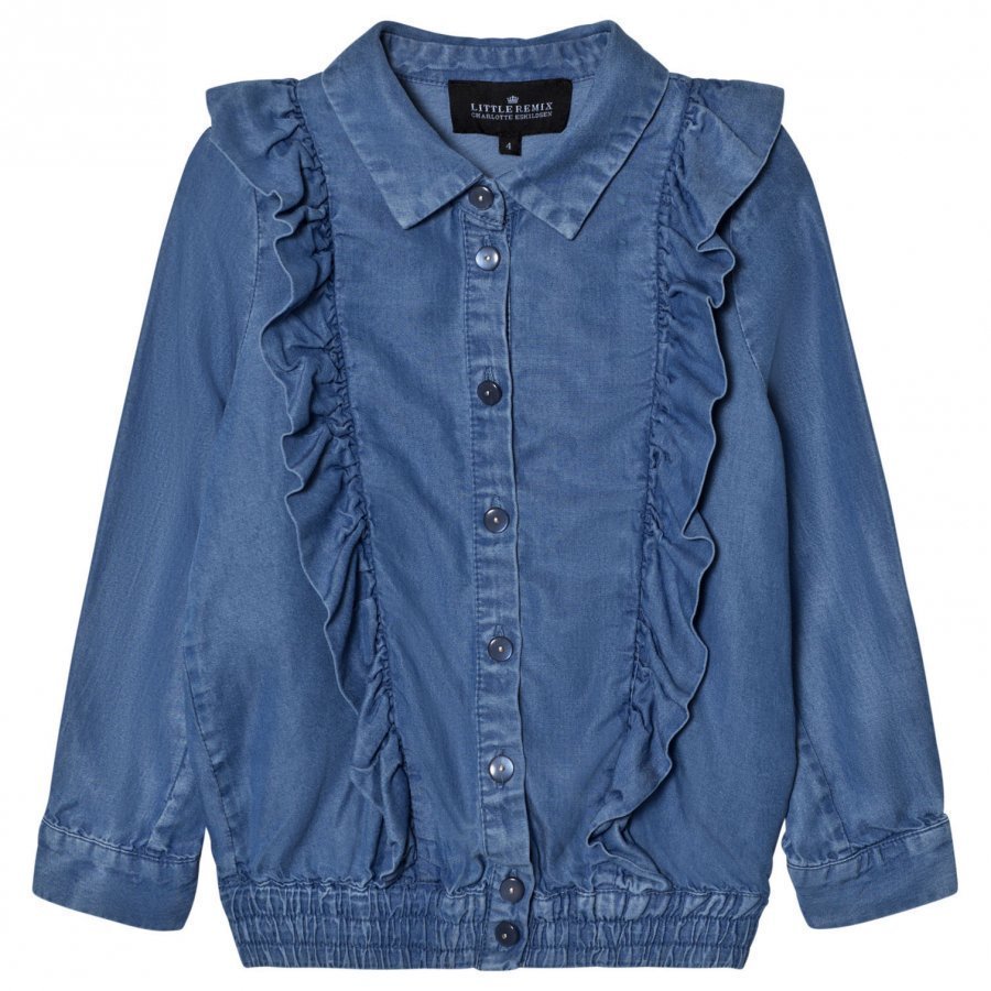 Little Remix Jr Gracie Blouse Denim Pusero