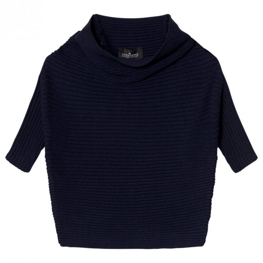 Little Remix Jr Ribly Drape Navy Oloasun Paita