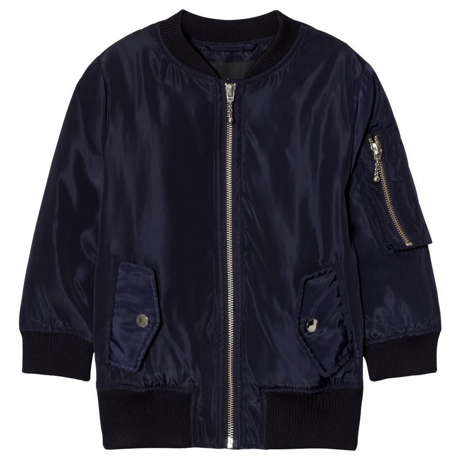 Little Remix Liana Lace-Up Bomber Navy Bomber Takki