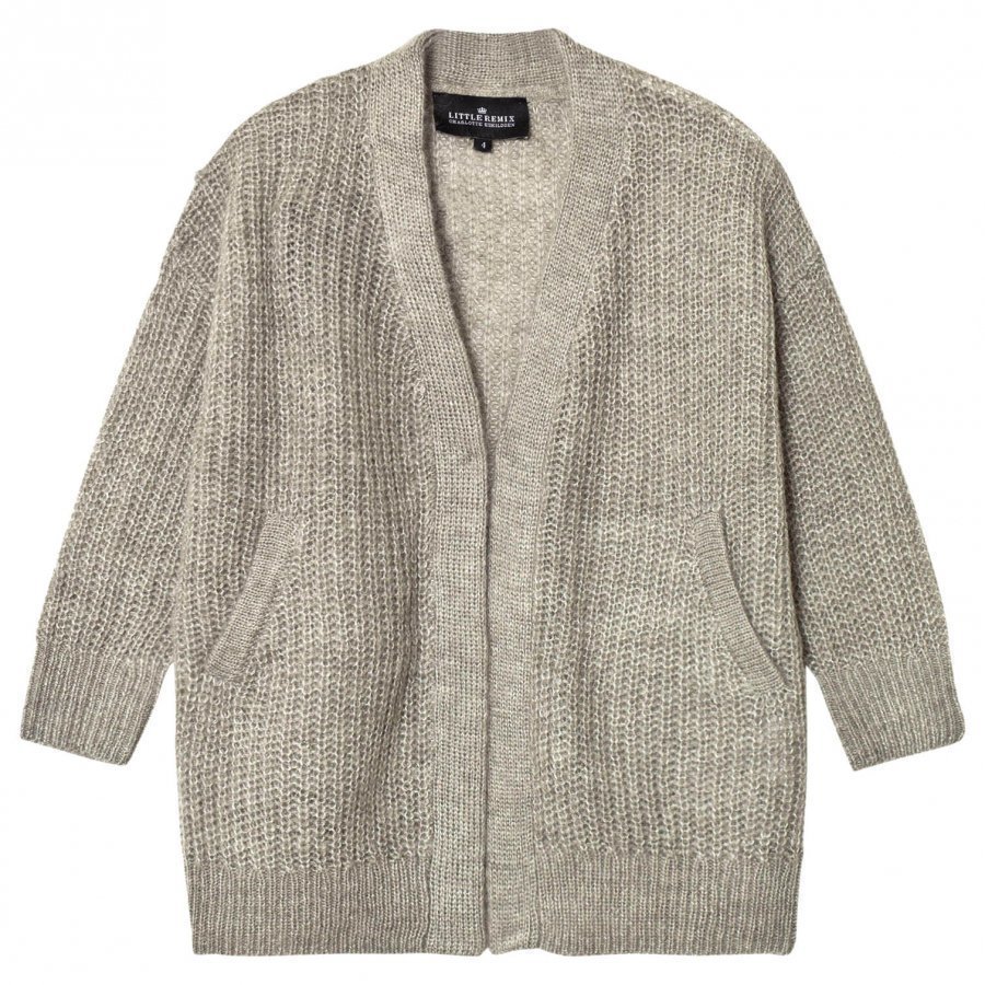 Little Remix Vicki Cardigan Grey Melange Neuletakki