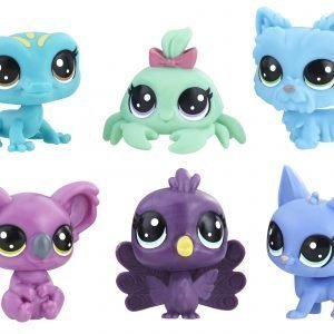 Littlest Petshop Lps Value Pack Lemmikit Lila / Sininen