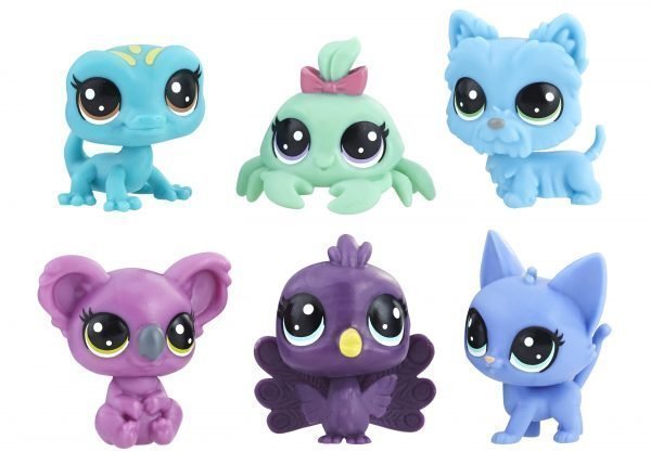 Littlest Petshop Lps Value Pack Lemmikit Lila / Sininen