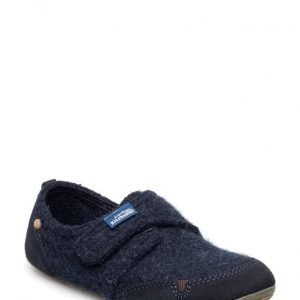 Living Kitzbuhel Slipper With Velcro And Velour