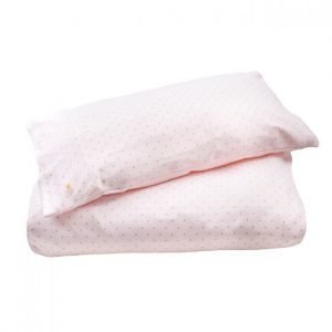 Livly Bedding Set Pink/ Gold Dots Pussilakanasetti