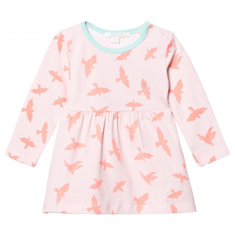 Livly Lotta Dress Pink Luna Mekko