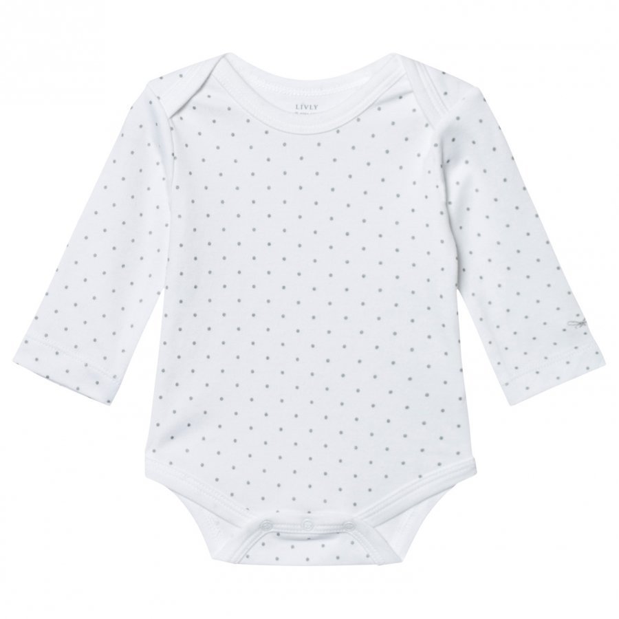 Livly Saturday Body White/Silver Dots Body