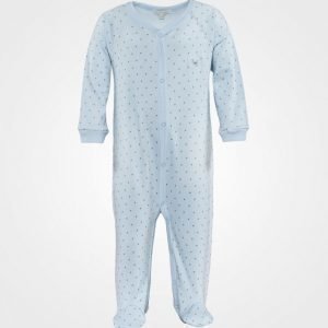 Livly Saturday Simplicity Onsie Baby Blue/Silver Dots Body