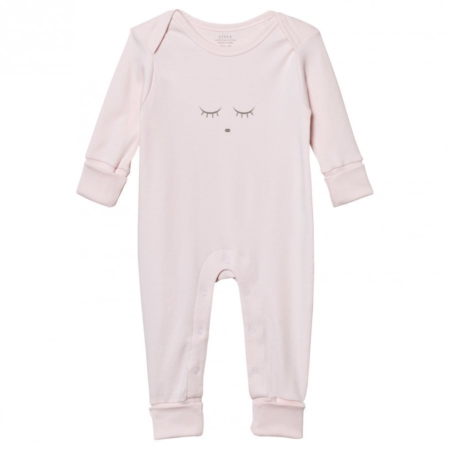 Livly Sleeping Cutie Baby Body Pink/Grey Body