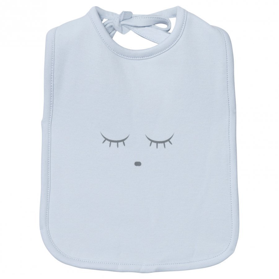 Livly Sleeping Cutie Tie Bib Blue/Grey Ruokalappu