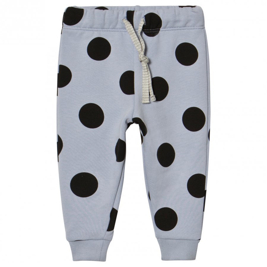 Livly Sweat Pants Black Dotty/Blue Verryttelyhousut