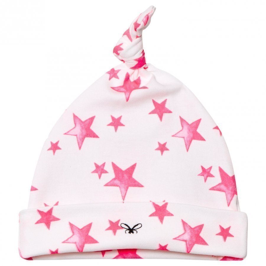 Livly Tossie Hat Hot Pink Stars Pipo