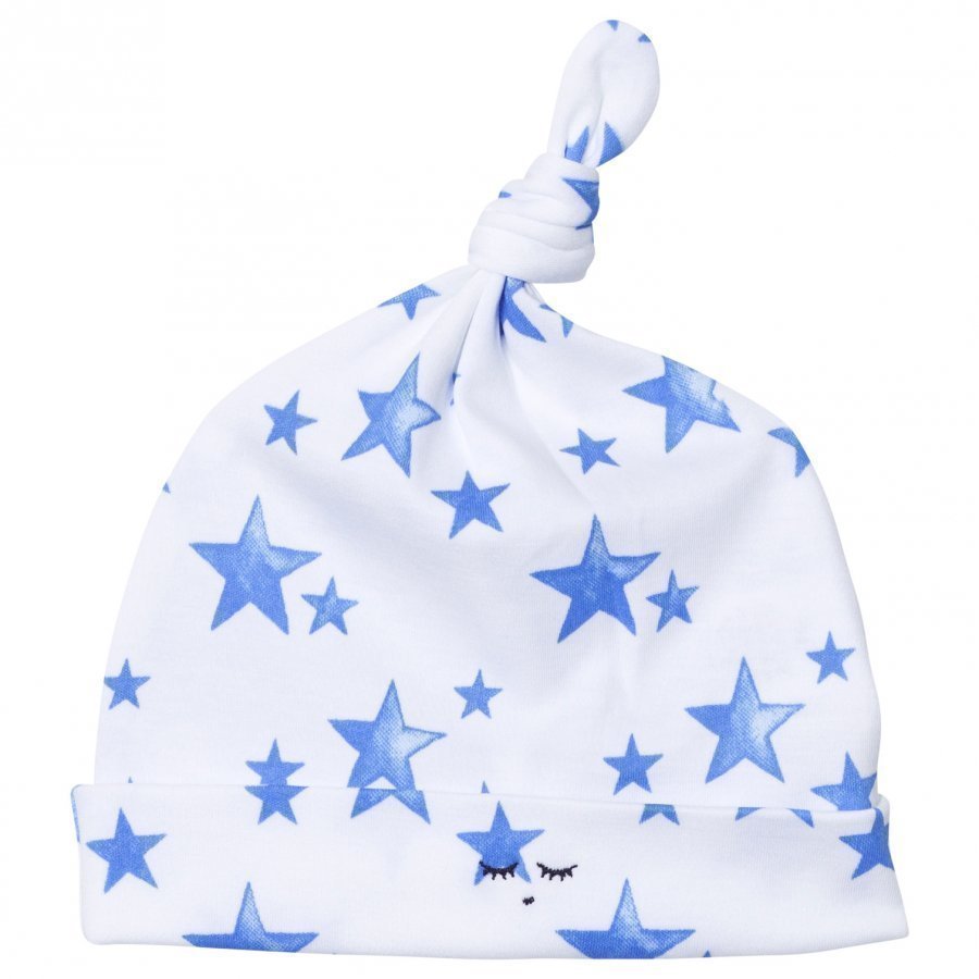 Livly Tossie Hat Neon Blue Stars Pipo