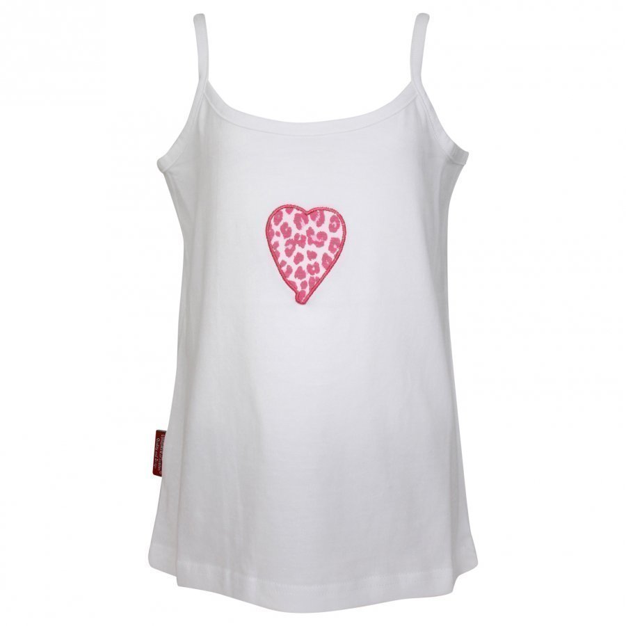 Lundmyr Of Sweden Camisole White Leo Heart Liivi