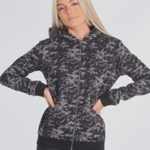 Lyle & Scott Aop Hoody Bb Huppari Musta