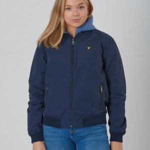 Lyle & Scott Bomber Jacket Takki Sininen