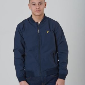 Lyle & Scott Bomber Jacket Takki Sininen