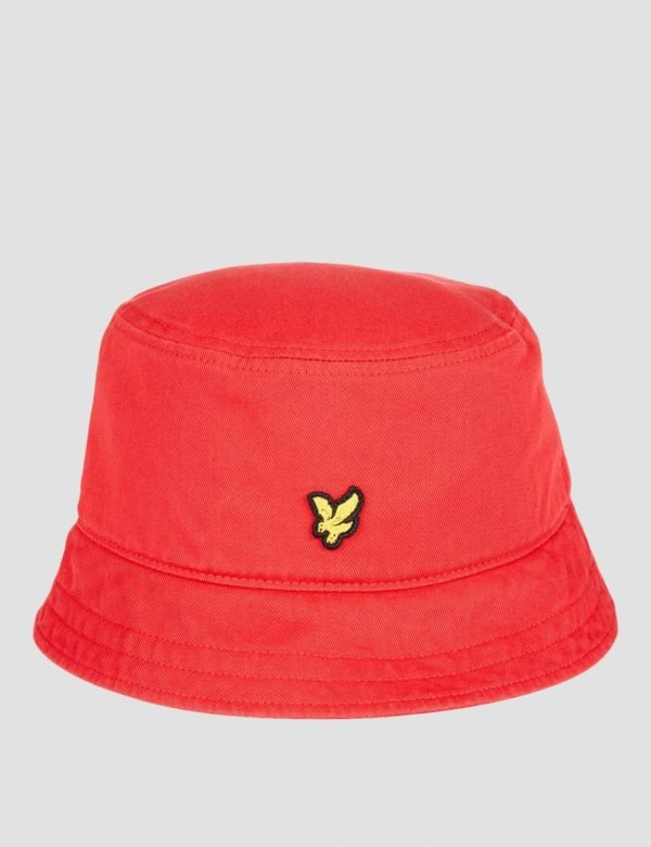 Lyle & Scott Bucket Hat Hattu Punainen
