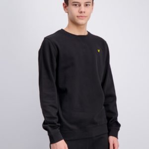 Lyle & Scott Classic Crew Neck Fleece Neule Musta