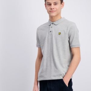 Lyle & Scott Classic Polo Marl Pikee Harmaa