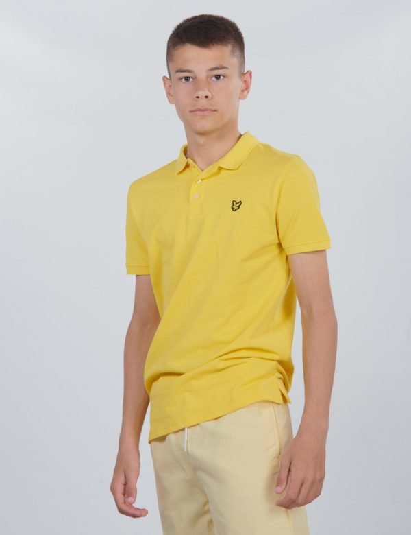 Lyle & Scott Classic Polo Shirt Pikee Keltainen