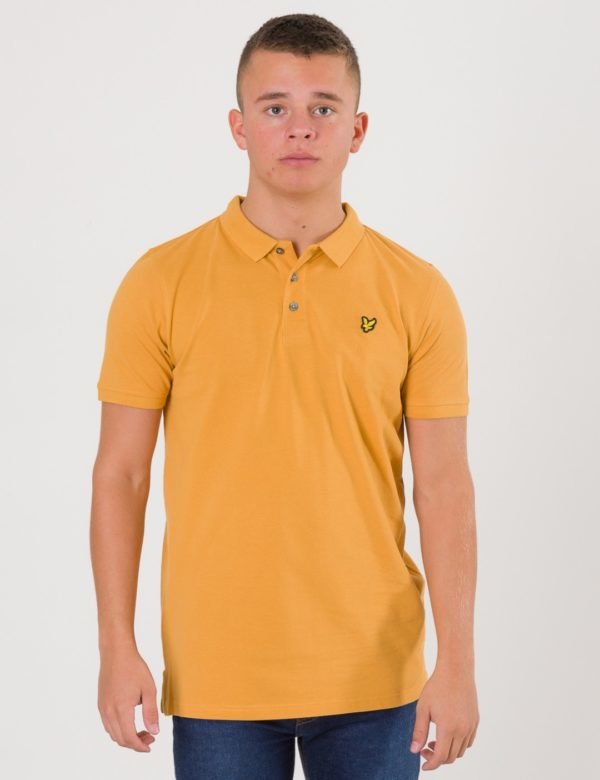 Lyle & Scott Classic Polo Shirt Pikee Keltainen