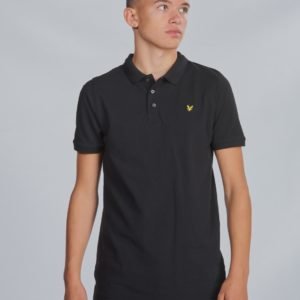 Lyle & Scott Classic Polo Shirt Pikee Musta