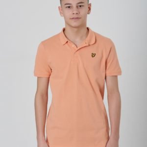 Lyle & Scott Classic Polo Shirt Pikee Oranssi