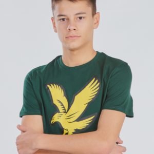 Lyle & Scott Eagle Logo T Shirt T-Paita Vihreä