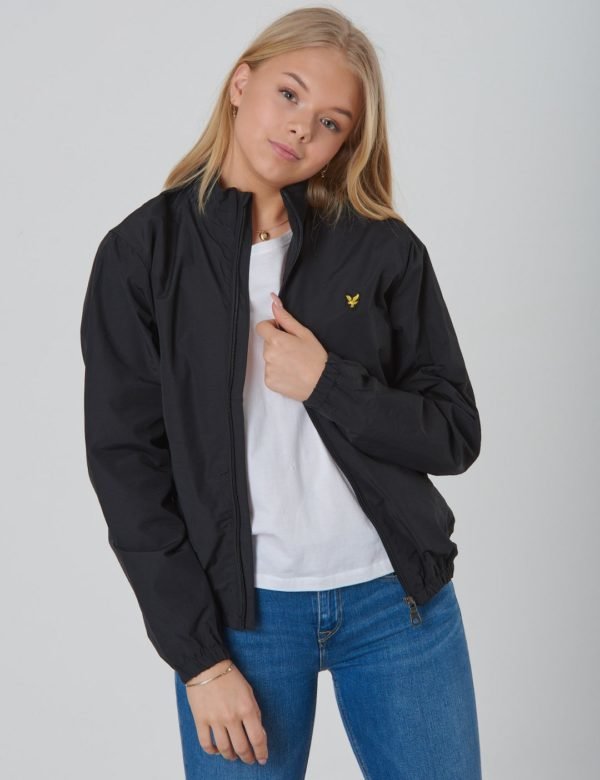 Lyle & Scott Funnel Neck Jacket Takki Musta