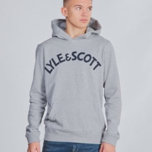 Lyle & Scott L&S Logo Oth Hoodie Huppari Harmaa