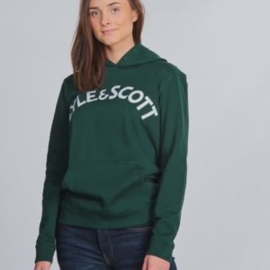 Lyle & Scott L&S Logo Oth Hoodie Huppari Vihreä