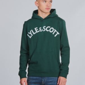 Lyle & Scott L&S Logo Oth Hoodie Huppari Vihreä