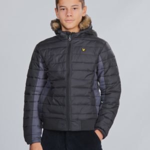 Lyle & Scott Light Weight Colour Block Jacket Takki Musta