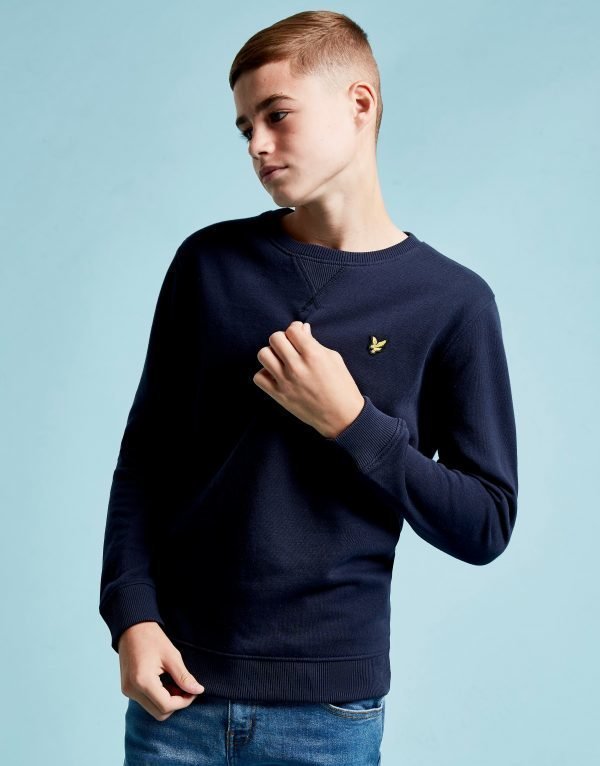 Lyle & Scott Logo Crew Sweatshirt Sininen