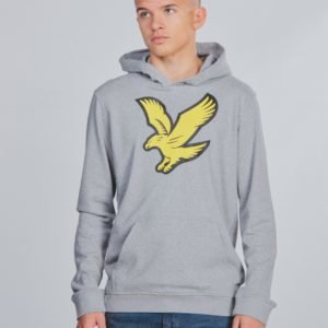 Lyle & Scott Logo Hoody Fleece Huppari Harmaa