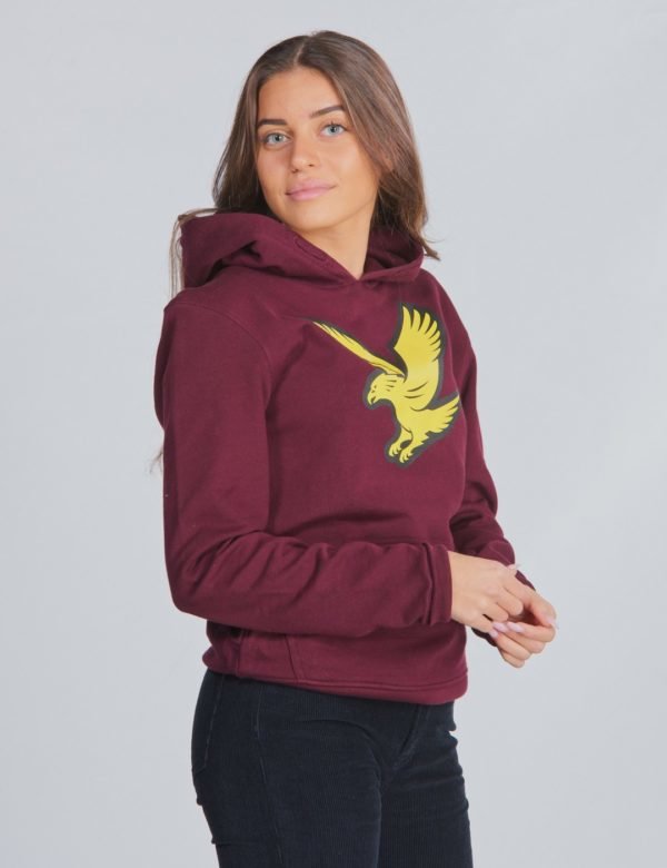 Lyle & Scott Logo Oth Hoody Lb Huppari Punainen