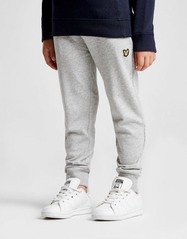 Lyle & Scott Logo Track Pants Housut Harmaa