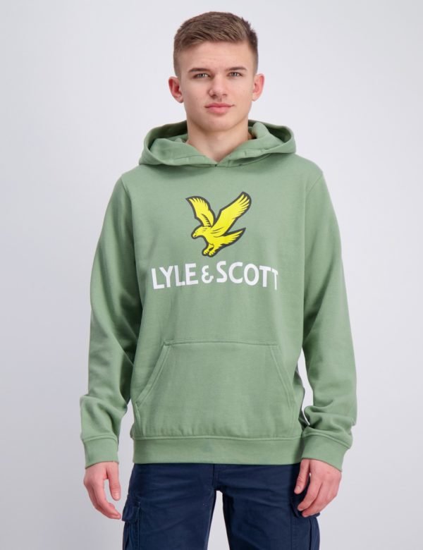 Lyle & Scott Lyle Eagle Logo Lb Oth Hoodie Huppari Vihreä